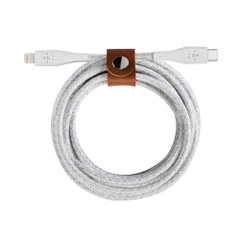 Cáp Belkin BoostCharge MFi USB-C to Lightning 30W 1.2M Vỏ Dù Duratex Plus