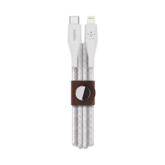 Cáp Belkin BoostCharge MFi USB-C to Lightning 30W 1.2M Vỏ Dù Duratex Plus