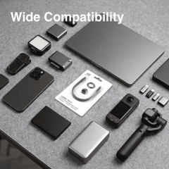 Cáp móc khóa USB4 V2 METALINK 200mm PD 240W 80Gbps MTC8-20