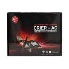 Card mạng MSI Crier-AC Intel 3168NGW Dual Band AC WiFi Bluetooth 4.2 CRIER-AC