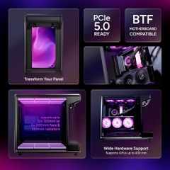 Case máy tính COOLER MASTER MASTERFRAME 360 STAGE LCD