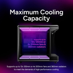 Case máy tính COOLER MASTER MASTERFRAME 360 STAGE LCD