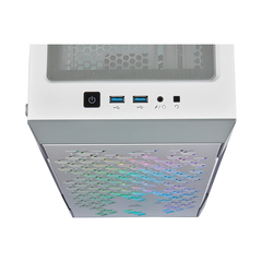 Case máy tính Corsair 220T RGB Airflow White CC-9011174-WW