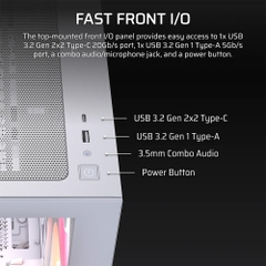 Case máy tính Corsair 2800X RS-R ARGB White CC-9011348-WW