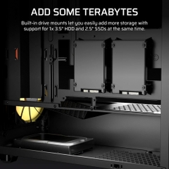 Case máy tính Corsair 3200D RS ARGB Black CC-9011344-WW