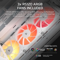 Case máy tính Corsair 3200D RS ARGB White CC-9011345-WW