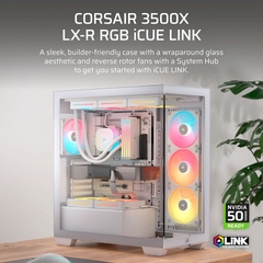 Case máy tính Corsair 3500X LX-R RGB iCUE LINK White CC-9011325-WW