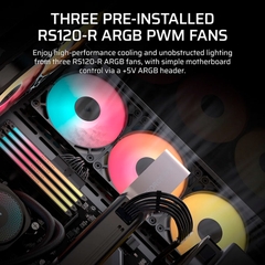 Case máy tính Corsair 3500X RS-R ARGB Black CC-9011322-WW