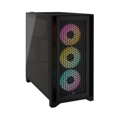 Case máy tính Corsair 4000D RGB Airflow TG Black CC-9011240-WW