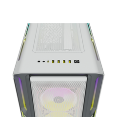 Case máy tính Corsair 5000T RGB TG White CC-9011231-WW
