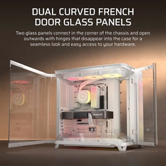 Case máy tính Corsair AIR 5400 RS-R ARGB Triple Chamber White CC-9011319-WW