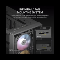 Case máy tính Corsair FRAME 4000D RS ARGB Airflow Black CC-9011296-WW