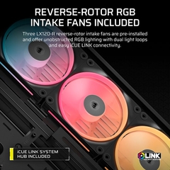 Case máy tính Corsair FRAME 4500X LX-R RGB iCUE LINK Panoramic Glass Black CC-9011316-WW