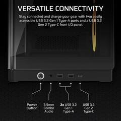 Case máy tính Corsair FRAME 4500X LX-R RGB iCUE LINK Panoramic Glass Black CC-9011316-WW