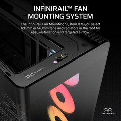 Case máy tính Corsair FRAME 4500X RS-R ARGB Panoramic Glass Black CC-9011314-WW