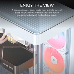 Case máy tính Corsair FRAME 4500X RS-R ARGB Panoramic Glass White CC-9011315-WW