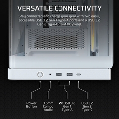 Case máy tính Corsair FRAME 4500X RS-R ARGB Panoramic Glass White CC-9011315-WW