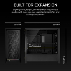 Case máy tính Corsair FRAME 5000D RS Airflow Black CC-9011307-WW