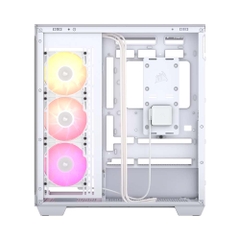 Case máy tính Corsair iCUE LINK 3500X TG RGB White CC-9011281-WW