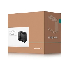 Case máy tính DeepCool CH160 PLUS Black  R-CH160-BKNGM0-G