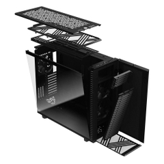 Case máy tính Fractal Define 7 XL Black TG Dark Tint FD-C-DEF7X-03