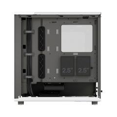 Case máy tính Fractal North Chalk White TG Clear Tint FD-C-NOR1C-04