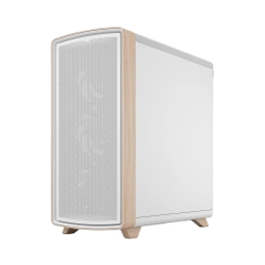 Case máy tính Fractal Summit Chalk White TG Clear Tint