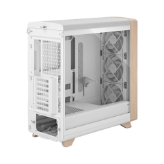 Case máy tính Fractal Summit Chalk White TG Clear Tint