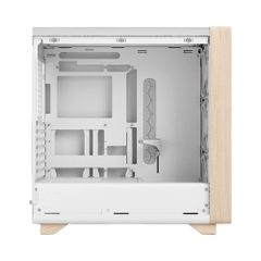 Case máy tính Fractal Summit Chalk White TG Clear Tint
