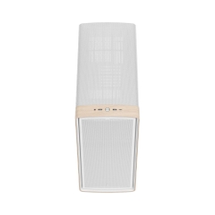 Case máy tính Fractal Summit Chalk White TG Clear Tint