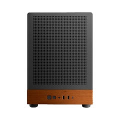 Case máy tính Gamdias ATHENA M4M WOOD Black ARGB CAATHEM4MWBLGA