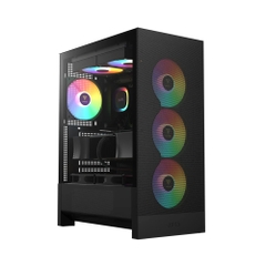 Case máy tính Gamdias AURA GC15 ARGB CAAURAGC15BLGA