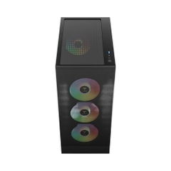 Case máy tính Gamdias AURA GC15 ARGB CAAURAGC15BLGA