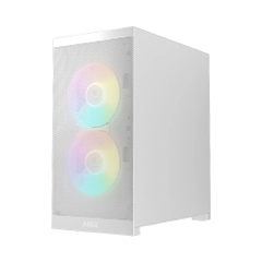 Case máy tính Gamdias AURA GC15M White ARGB CAAURAGC15MWHGA