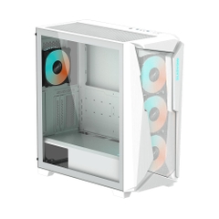 Case máy tính Gigabyte C301 Glass White RGB GB-C301GW-TYPE-C