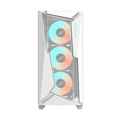 Case máy tính Gigabyte C301 Glass White RGB GB-C301GW-TYPE-C