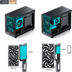 Case máy tính JONSBO D33 WOOD BLACK