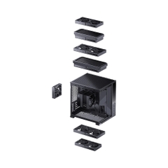 Case máy tính JONSBO D34 Black