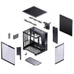 Case máy tính JONSBO D34 Black