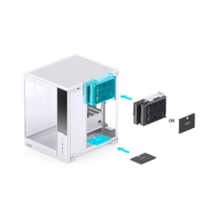 Case máy tính JONSBO D34 White