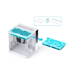 Case máy tính JONSBO D34 White