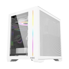 Case máy tính MIK LV12 Mini Elite White ARGB Led Strip MIK-LV12-Mini-Elite-White