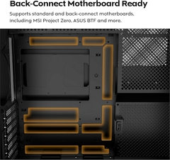 Case máy tính Montech HS01 PRO ARGB Black CAHS01PRBLMT