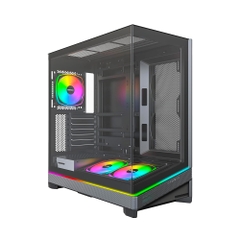 Case máy tính Montech Sky Three Black ARGB CASKYTHREEBLMT
