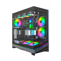 Case máy tính Montech Sky Three Black ARGB CASKYTHREEBLMT