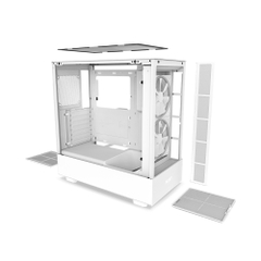 Case máy tính NZXT H5 Elite White CC-H51EW-01