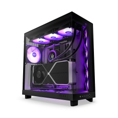 Case máy tính NZXT H6 Flow RGB Black CC-H61FB-R1