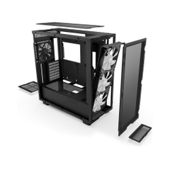 Case máy tính NZXT H7 Flow RGB Black CM-H71FB-R1