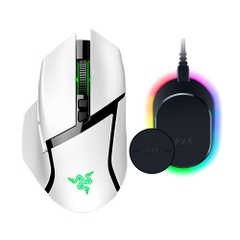 Chuột Gaming không dây Razer Basilisk V3 Pro White Edition RZ01-04620200-R3A1