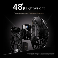 Chuột không dây ATK Blazing Sky GHOST Extreme Plus Carbon Fiber Hollow Dual-mode Wireless Pixart 3955 Master